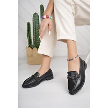 Nesil Shoes Süha 252 Siyah Anatomik Kadın Lofer