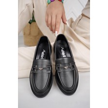 Nesil Shoes Süha 252 Siyah Anatomik Kadın Lofer