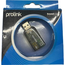 Starktech  Starktech Prolink CL-US01 USB Ses Kartı 5.1 Kanal Ses Desteği