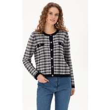 U.S. Polo Assn. Kadın Lacivert Hırka (Triko) 50294222-VR033