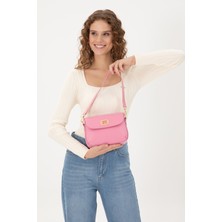 U.S. Polo Assn. Kadın Pembe Kol Çantası 50300313-VR041