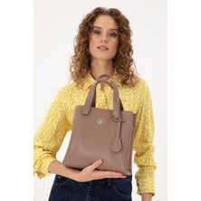 U.S. Polo Assn. Kadın Vizon Kol Çantası 50300304-VR052