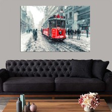 Miyrem Exclusive Serie"  Beyoğlu Tramvay Kanvas Tablo