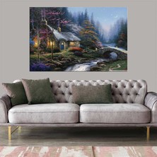 Miyrem Exclusive Serie"  Masal Evi Kanvas Tablo