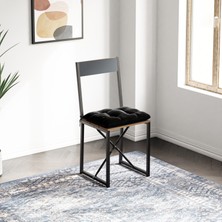 Eportatif Minderli Sandalye Füme