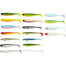 Lucky John Basara 3D Soft Swim 3.5'' 8.89CM 6 Adet Silikon Yem