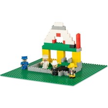 4 Figürlü 105 Parça Block Set Kutulu Mega Block Set LEGO Uyumlu