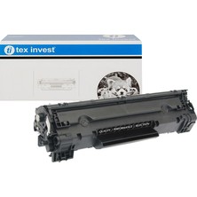 Tex-İnvest Hp 36A / Hp CB436A / Hp Laserjet P1505 Muadil Toner 2.200 Sayfa