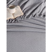 Assos 220X220CM Çift Kişilik Saçaklı Yatak Örtüsü | Çeyizlik | Hediyelik