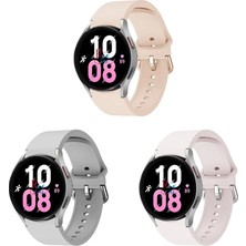 Redmud Teknoloji Samsung Galaxy Watch 4 5 Pro 6 7 Seri 40 44MM Classic 42 43 45 46 47MM 3lü Set Silikon Kordon