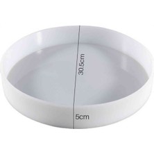 Epoksi Silikon Yuvarlak Sehpa Kalıbı 30.5 cm
