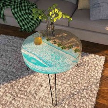Epoksi Silikon Yuvarlak Sehpa Kalıbı 30.5 cm