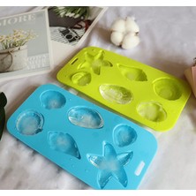 Tahtakale Toptancı Silikon Kalıp Dolgulu Pasta Kek & Çikolata, Sabun Kalıbı 6 Lı