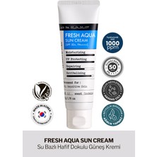 Su Bazlı Nemlendirici Güneş Kremi Derma Factory Fresh Aqua Sun Cream Spf 50+ Pa++++