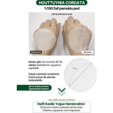 Hassas Ciltler Için Yatıştırıcı Derma Factory Houttuynia Cordata %84 Toner Pad 30 Adet