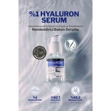 Derinlemesine Nemlendirici Hyalüronik Asit Serum Derma Factory %1 Hyaluron Serum 30 ml