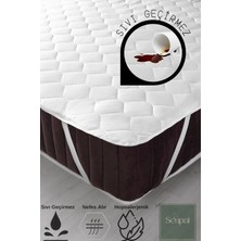 Kapitone-Ped Microfiber %100 Sıvı Su Geçirmez Tek-Çift Kişilik Köşe Lastikli Alez Yatak Koruyucu