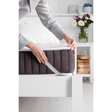 Kapitone-Ped Microfiber %100 Sıvı Su Geçirmez Tek-Çift Kişilik Köşe Lastikli Alez Yatak Koruyucu