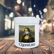 Mona Lisa Küllük CigaretLisa Baskılı Kül Tablası K-136