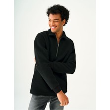 Loft Erkek Loose Fit Siyah Polo LF2036747