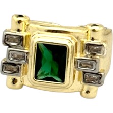 Nuva Atelier Passions Big Green Yüzük