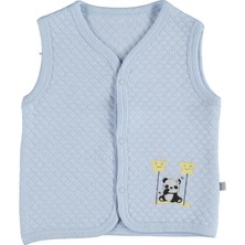 Nurcan Bebe Kapitone Hayvan Desenli Yelek