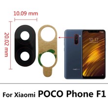 Tkgz Xiaomi Pocophone F1 Arka Kamera Camı Lens Yapışkanlı