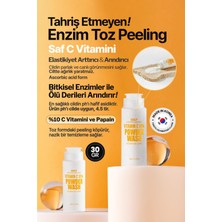 %10 C Vitamini Içeren Toz Enzim Peeling Derma Factory Vitamin C Powder Wash Yüz Peelingi 50GR