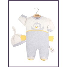 Nurcan Bebe 4451 Penguen Desenli Patikli Tulum