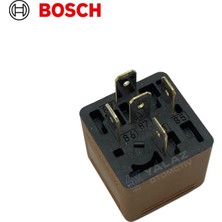 Bosch 12V Röle 5 Uçlu 30 A (Kahverengi) (Tek Platin)