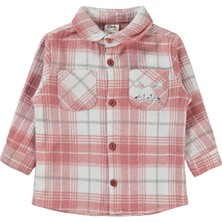 Civil Baby Kız Bebek Gömlek 6-18 Ay Somon