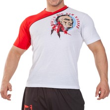 Beyaz Fit Tişört Big Sam 2830