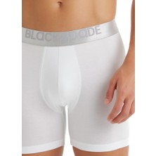 Blackspade Erkek Modal Elastan Boxer Silver 9302 - Beyaz