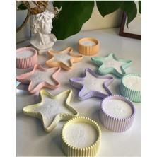 Loş Dükkan Inci Toz Mum 2'li Set