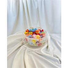 Loş Dükkan Karışık Meyveli Gevrekli Çift Çidarlı Büyük Kase Mum