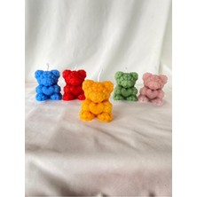 Loş Dükkan Ayıcık Motifli Mum