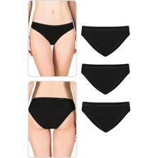 Özkan Underwear Özkan 23926 3'lü Paket Kadın Viskon Esnek Rahat Slip Külot