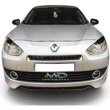 Nidage Renault Fluence 2009-2012 Makyajsız Kasa Uyumlu Boyasız Plastik Ön Tampon Eki