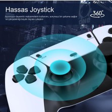 Qasul 4K Full Hd Gamepad Kablosuz HDMI Android Tv Uyumlu Taşınabilir Atari Gamebox Konsol Oyunları