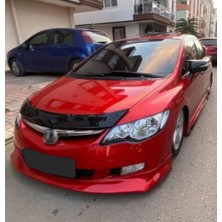 Nidage Honda Civic Fd6 2006-2009 Makyajsız Kasa Uyumlu Boyasız Plastik Typer Ön Ek