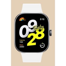 Mimtec Xiaomi Redmi Watch 4 Uyumlu Kordon Akıllı Saat Bileklik Kordonu Yumuşak Silikon Kayış