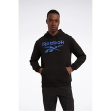 Reebok A10196546807 4W Rı Ft Bıg Logo Oth Hood Sıyah Erkek Kapsonlu Sweatshırt