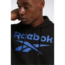 Reebok A10196546807 4W Rı Ft Bıg Logo Oth Hood Sıyah Erkek Kapsonlu Sweatshırt