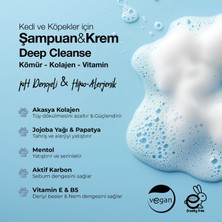 Docho Şampuan ve Krem - Deep Cleanse - Kömür & Kolajen & Vitamin 300 ml