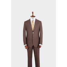 Kadir Büyükkaya Kırlangıç Yaka Iki Düğmeli Erkek Takım ELBISE-KAX1370S