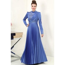 Modaviki Orkide Abiye Indigo SN72