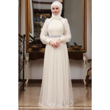 Modaviki Efsane Abiye Ekru SN40