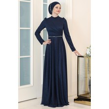 Modaviki Işıl Abiye Lacivert SN46
