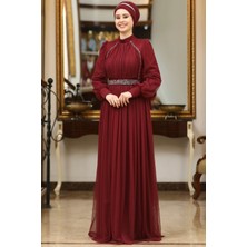 Modaviki Efsane Abiye Bordo SN40