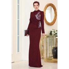 Modaviki Alin Abiye Bordo HNA204